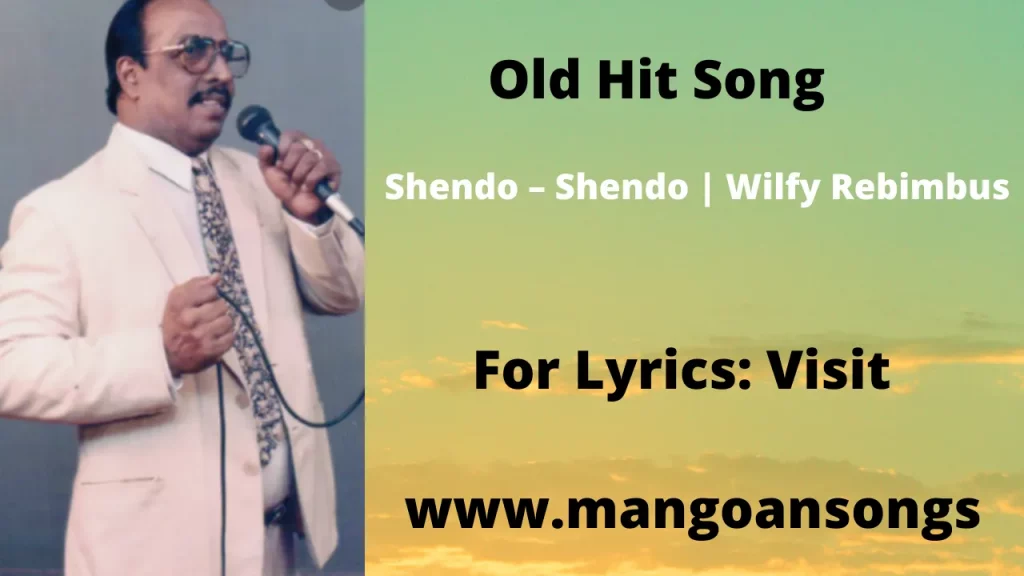 Shendo – Shendo - Lyrics | Wilfy Rebimbus