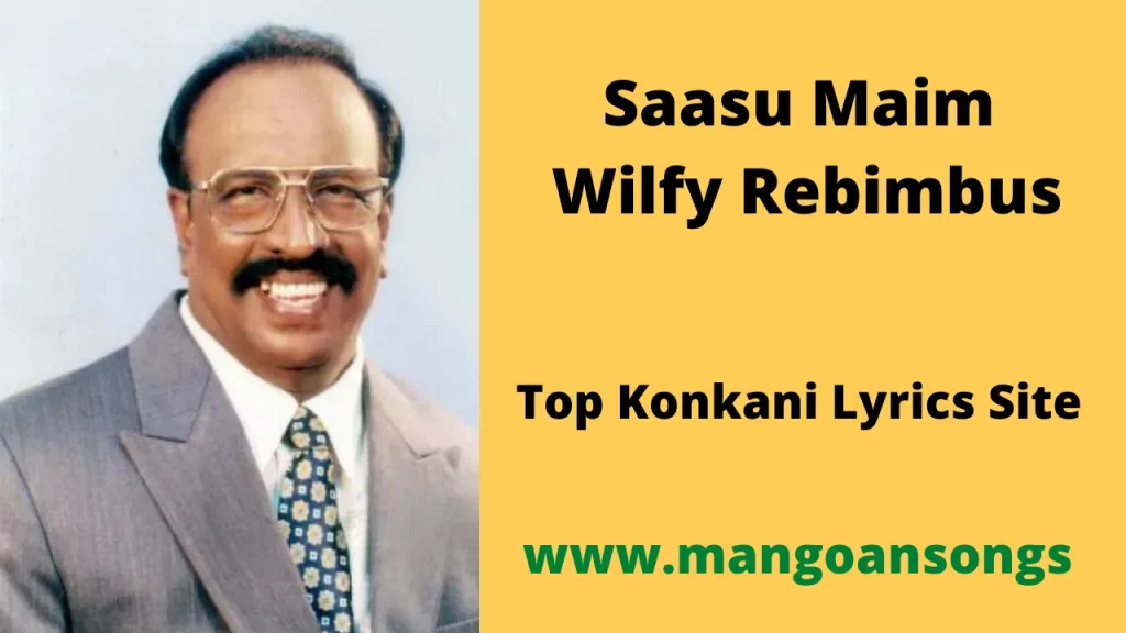 Saasu Maim - Wilfy Rebimbus | Mangoansongs