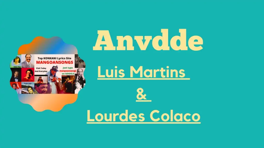 Anvdde Lyrics | Luis Martins & Lourdes Colaco