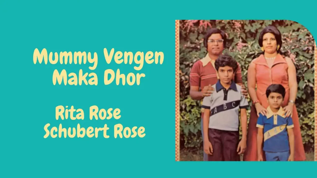 Mummy Vengen Maka Dhor Lyrics | Rita Rose | Schubert