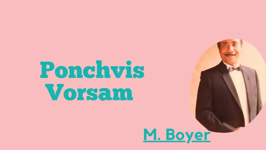 Ponchvis Vorsam Lyrics | M Boyer